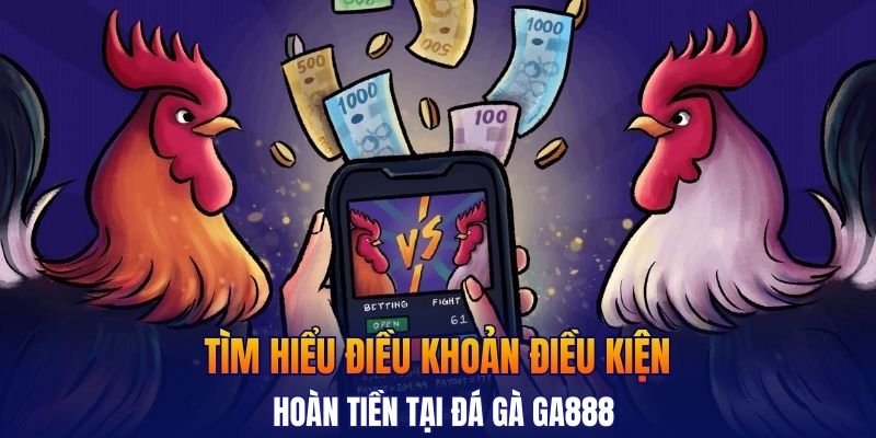 Tìm hiểu điều khoản điều kiện hoàn tiền tại đá gà GA888