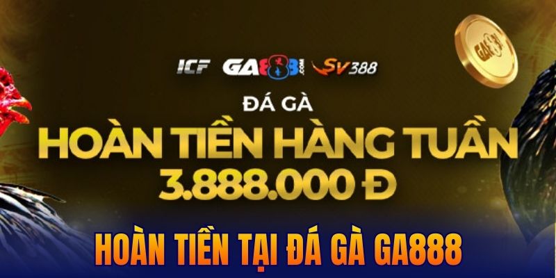 Hoàn tiền tại đá gà GA888